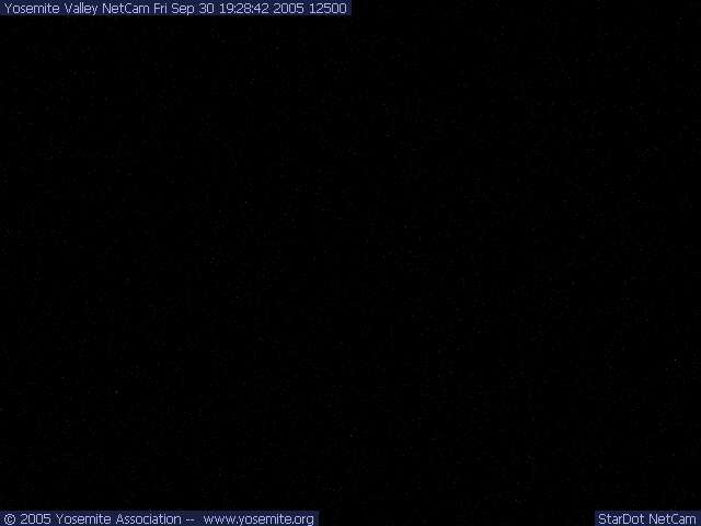 WebCam courtesy of The Yosemite Association